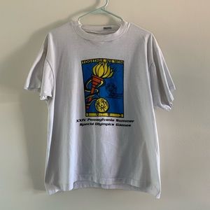 Vintage Single Stitch 1993 Pennsylvania Special Olympics T-Shirt